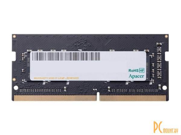 Память для ноутбука SODDR4, 8GB, PC19200 (2400MHz), Apacer ES.08G2T.KFH AS08GGB24CETBGH