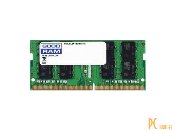 Память для ноутбука SODDR4, 8GB, PC19200 (2400MHz), Goodram GR2400S464L17S-8G