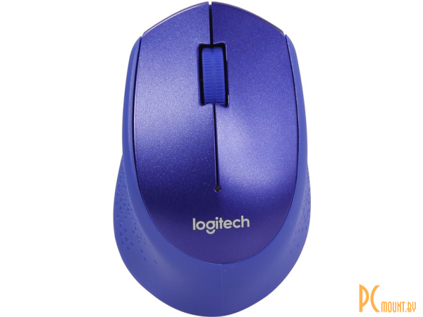 Мышь Logitech M330 Silent Plus Wireless Mouse, Blue (910-004910)
