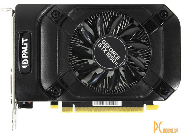 Видеокарта XpertVision GeForce GTX1050Ti StormX 4G (NE5105T018G1-1070F) OEM (Palit) PCI-E