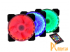 вентилятор для корпуса  Spire MAGIC Lantern 3x120mm RGB комплект X2-12025S1L6-RGB-L