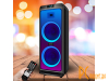 колонки GM-205 GINZZU переносная Bluetooth MIDI-система 120W, караоке, TWS/BT/USB/TF/FM/ДУ GM-205