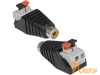 JT 1289 RCA Разъем гнездо с клеммной колодкой, female