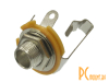 SZC-0068 mono 6.35 mm Разъем Jack гнездо на корпус
