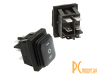 SB090 IP65 (on)-off-(on) 22x30mm Переключатель клавишный, без фиксации
