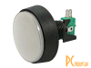 GMSI-1B-C no(nc)+nc(no) white Кнопка для игровых автоматов без фиксации, белая