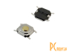 IT-1187U (5x5x1.5) Кнопка тактовая SMD, металлический толкатель
