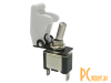 SAC-01 White ASW-07D W-LED Тумблер с белым предохранительным колпачком