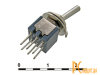 SMTS-202-A2 on-on Тумблер, AC250V 1.5A