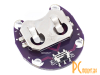LilyPad батарейный отсек 1x2032 на плате, выключатель