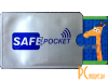 Алюминиевый чехол для защиты кредитных карт / RFID NFC anti-theft shield card / Цвет: серебристый
