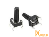 Кнопка тактовая 6x6x13mm, 4 pin, пылевлагозащищенный