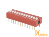 DS-12 DIP переключатель, 2.54