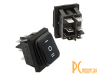 SB090 IP65 on-off-(on) 22x30mm Переключатель клавишный