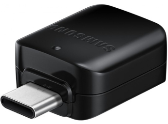 USB A/B/Micro/Mini/Type-C: Samsung OTG EE-UN930 USB Type-C to USB Type A Black EE-UN930BBRGRU