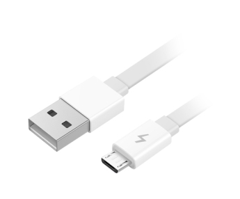 USB A/B/Micro/Mini/Type-C: Xiaomi ZMI  USB - MicroUSB 1.0m White AL600