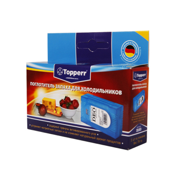 Аксессуары для бытовой техники: поглотитель запаха для холодильников Topperr 3103