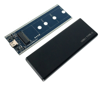 Аксессуары для жестких дисков и твердотельных накопителей: внешний корпус Espada USB 3.1 to M.2 nMVE SSD USBnVME3 USBnVME3\44469