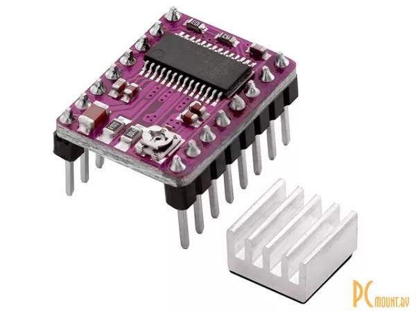 Драйвер шагового двигателя DRV8825 Stepper Motor Driver for 3d Printer б/у