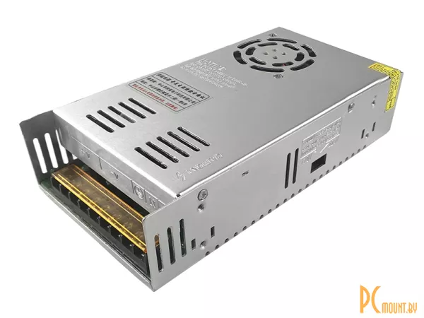фото Блок питания 500W 12V, 40A, 215x115x50, вентилятор Блок питания 500W 12V, 40A, 215x115x50, вентилятор