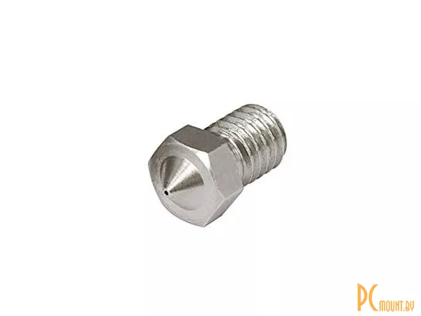 фото Сопло E3D V5, V6 0.3 / 3mm, резьба M6, нержавеющая сталь Сопло E3D V5, V6 0.3 / 3mm, резьба M6, нержавеющая сталь
