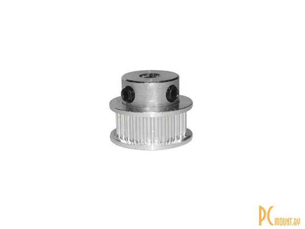 Зубчатый шкив HTD-3M-15mm, 30 зубьев, тип BF, посадочный диаметр 10mm