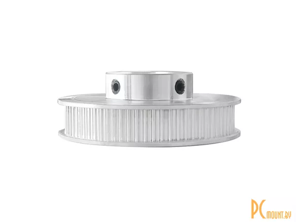 Зубчатый шкив HTD-3M-15mm, 60 зубьев, тип BF, посадочный диаметр 6.35mm