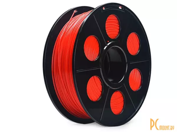 ABS Пластик для 3D печати (филамент) в катушках, 3D Printing Filament ABS Red (Красный), 1,75mm, 1kg