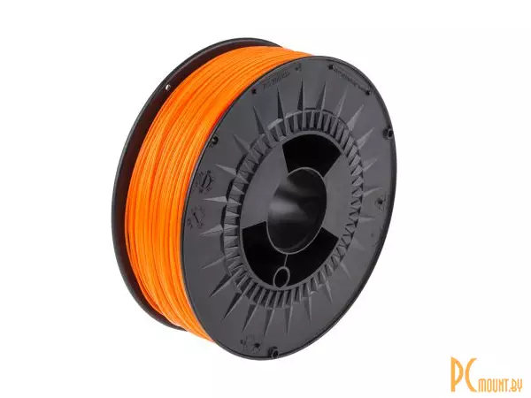 PLA Пластик для 3D печати (филамент) в катушках, 3D Printing Filament PLA Orange (Оранжевый), 1,75mm, 1kg