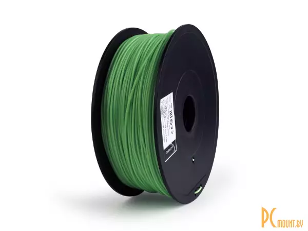 ABS Пластик для 3D печати (филамент) Gembird 3DP-ABS1.75-02-G Green 1.75mm 0.6kg
