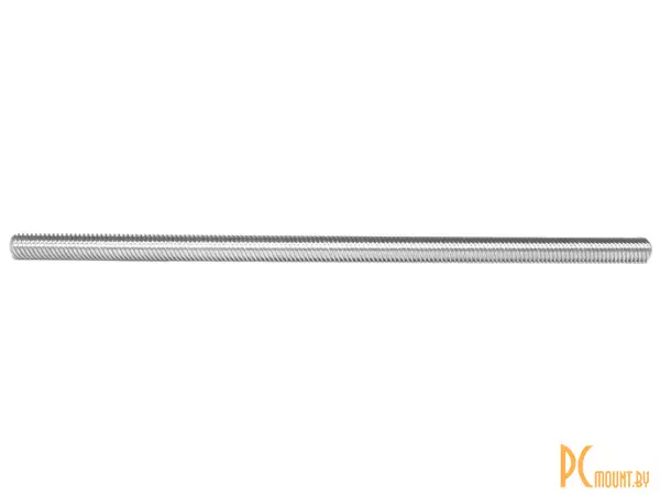 Ходовой винт T8х2x14 (семизаходный) 550mm, резьба трапеция нержавеющая сталь, (pitch 2mm, lead 14mm)