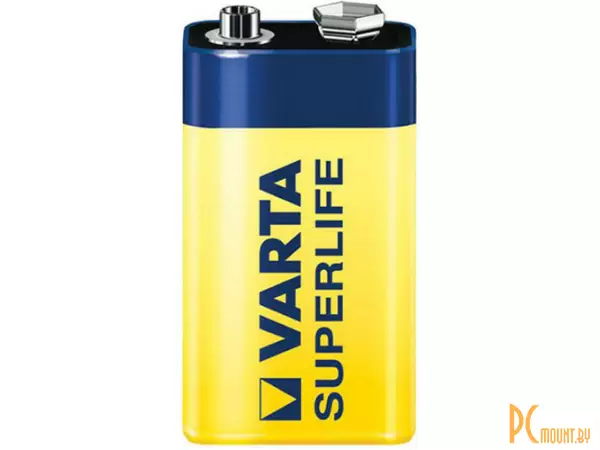батарейки: КРОНА Varta 6F22 2022 08450 VR 6F22/1SH SL