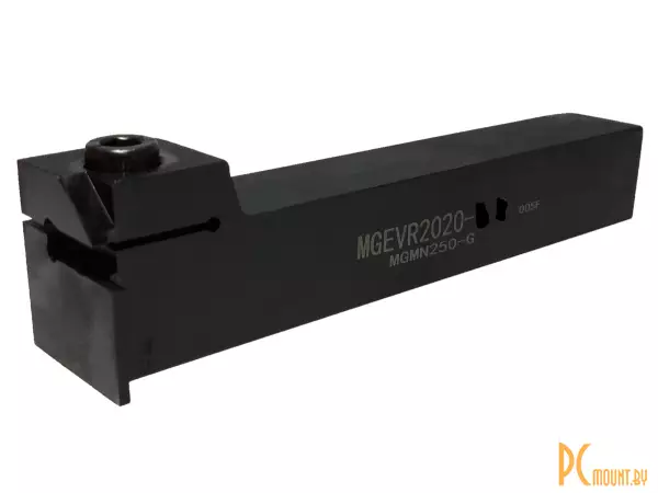 Резец токарный MGEVR2020-4 канавочный, правый, для наружного точения, 20x20мм, L125, для пластин MGMN400