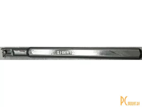 Резец токарный SIGER1010B-EH канавочный, правый, для внутреннего точения, 10x9мм, L125, для пластин GER/L-A 100--200
