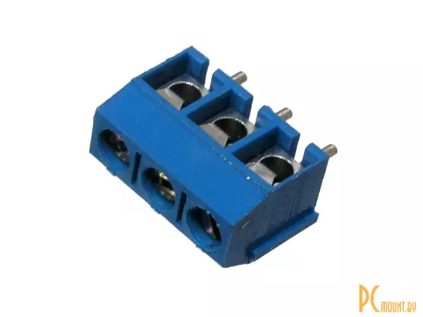 фото XY301V-A-3P 5mm Разъем / Колодка клеммная винтовая 3 контакта XY301V-A-3P 5mm Разъем / Колодка клеммная винтовая 3 контакта