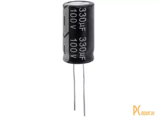 фото 330 UF 100V 105*C 13*26 (JWCO) Конденсатор электролитический 330мкф 100В, серия KM 330 UF 100V 105*C 13*26 (JWCO) Конденсатор электролитический 330мкф 100В, серия KM