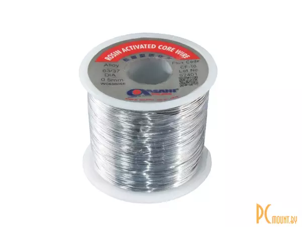 Sn60/Pb40 d0.8mm 100g CF10 ASAHI Припой с флюсом на катушке, d0.8мм 100г.