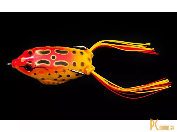 фото Лягушка незацепляйка 8г 6# red back and yellow body Лягушка незацепляйка 8г 6# red back and yellow body