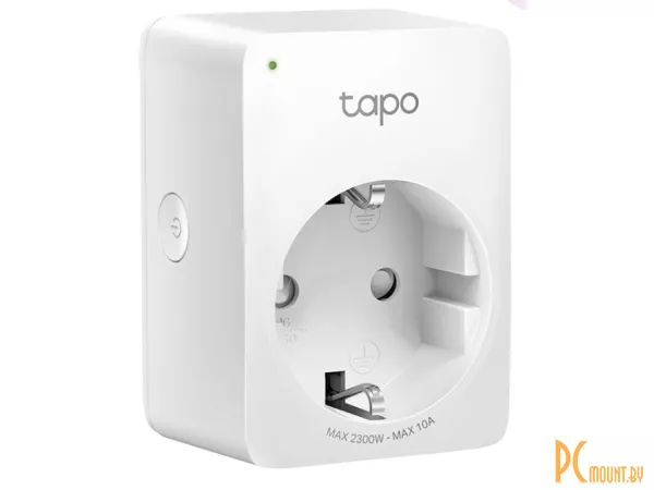 TP-Link Tapo P100(1-pack) EU VDEBT Wi-Fi белый : сетевое оборудование :: умные розетки/лампы