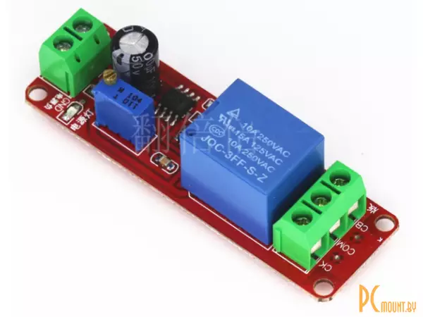 YL-21, модуль реле задержки включения, 5В, таймер NE555