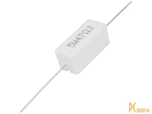 фото RX27-1 47 Ом 5W 5% / SQP5 Резистор постоянный проволочный в керамо-цементном корпусе RX27-1 47 Ом 5W 5% / SQP5 Резистор постоянный проволочный в керамо-цементном корпусе