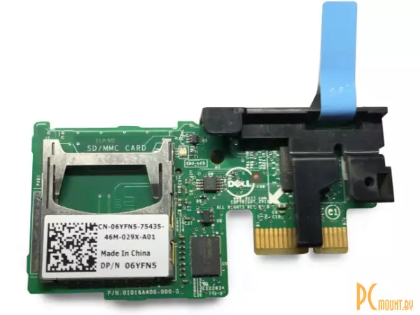 (б/у)Dell 06YFN5 Internal Dual SD Card Reader module Poweredge R320 R420 R720 R620 R720xd