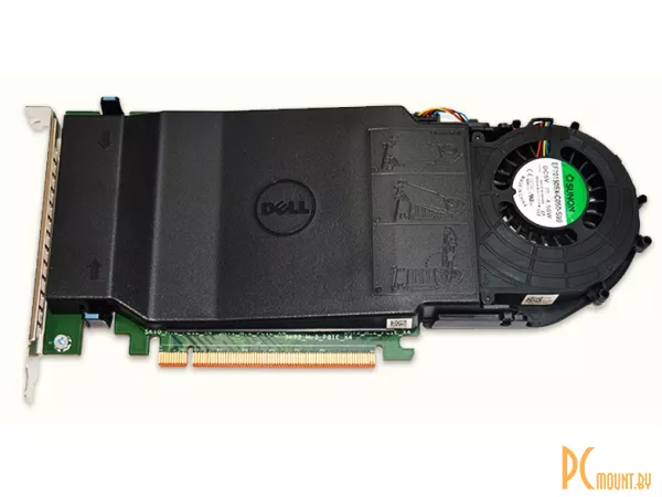 Dell T5820 workstation PCIe x16 NVMe adapter can host up to 4x NVMe M.2 SSD TX9JH/6N9RH