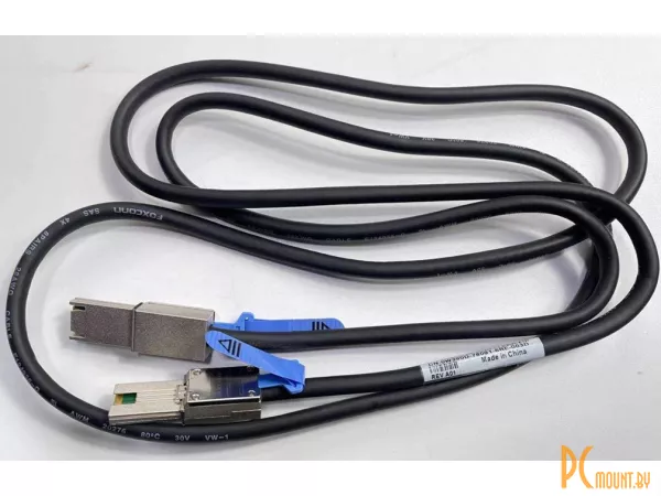 фото DELL SFF-8088 to SFF-8088 External SAS connection cable 2m DELL SFF-8088 to SFF-8088 External SAS connection cable 2m