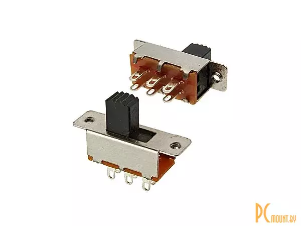фото KBB40-2P2W on-on Переключатель движковый KBB40-2P2W on-on Переключатель движковый