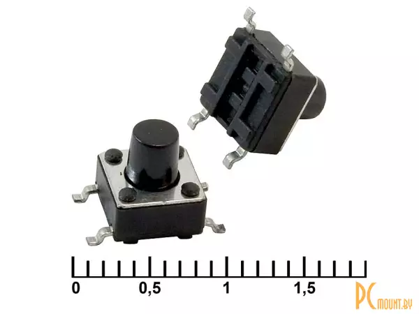 фото IT-1102WB (6x6x7) Кнопка тактовая SMD IT-1102WB (6x6x7) Кнопка тактовая SMD