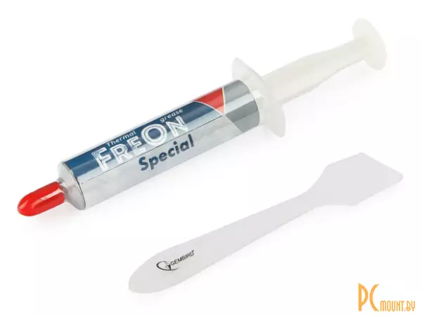 Термопаста Gembird GF-11-5 FreOn Special для радиаторов, 5г, шприц со шпателем