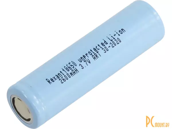 фото Аккумулятор Li-Ion 18650, Rexant 30-2020 Аккумулятор Li-Ion 18650, Rexant 30-2020