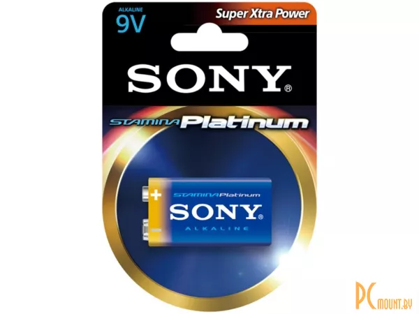 Элемент питания Sony Stamina Platinum 6AM6PT-B1D, блистер 1шт