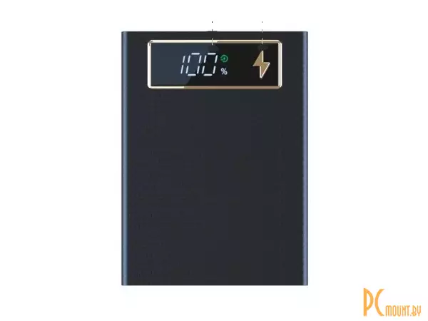 фото CX4-PD Корпус повербанка для 4x18650 с платой быстрой зарядки 22.5W, черный CX4-PD Корпус повербанка для 4x18650 с платой быстрой зарядки 22.5W, черный